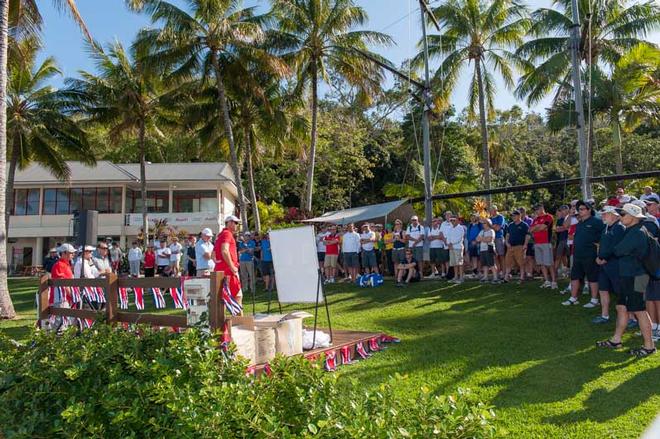 Beneteau Race Briefing Hammo 2013 © Creating Demand